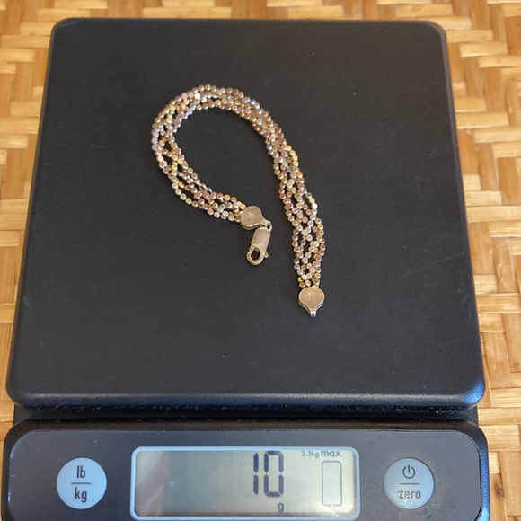 Milor Rare Italian Multi strain Sterling Silver Bracelet - Picture 3 of 6